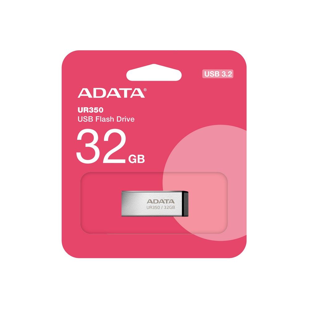 USB накопитель ADATA 32GB UR350 USB 3.2 Gen1, UR350-32G-RSR/BK