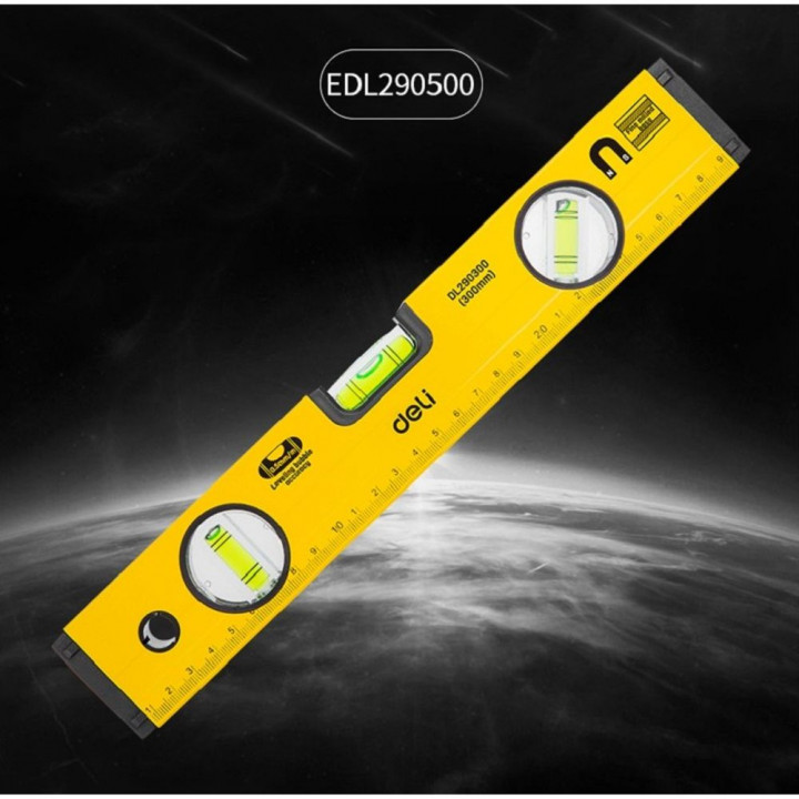 Строительный уровень Deli DL290300 300мм купить | AFOX