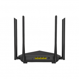 Маршрутизатор Tenda AC10 Двухдиапазонный гигабитный Wi-Fi роутер AC1200 до 300 Мбит/с на 2,4 ГГц + до 867 Мбит/с до 5 ГГц, LAN 3
