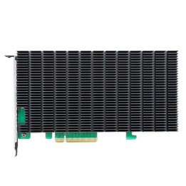 Плата расширения HighPoint SSD7204,  PCIe 3.0 x8, Ports: 4x M.2 (2242/2260/2280/22110), Board: Full Height, Full 