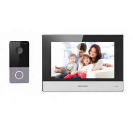 Комплект IP-видеодомофнии Hikvision DS-KIS603-P(C)