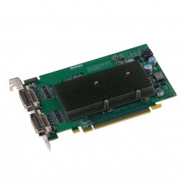 Видеокарта Matrox (M9125-E512F) M9125 PCIe x16, PCI-Ex16, 512MB, DDR2, 2xDVI-I, 2x DVI to Analog (HD15) Adapters, Max Digital Re