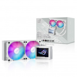 Жидкостная система охлаждения ASUS ROG RYUJIN III 240 ARGB WHT/AIO COOLER,ASETEK,EMMA,ARGB 90RC00K2-M0UAY0