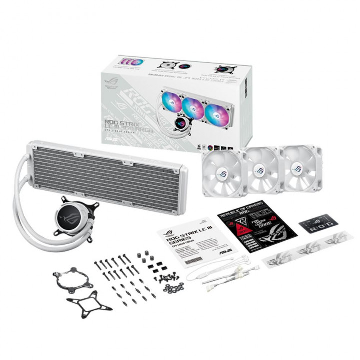 ROG STRIX LC III 360 ARGB White: Жидкостная купить | AFOX.SU