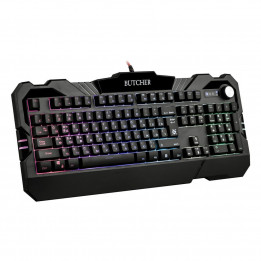 Клавиатура проводная игровая Defender Butcher GK-193DL Bad Pack RU,RGB подсветка, 9 режимов (451932)