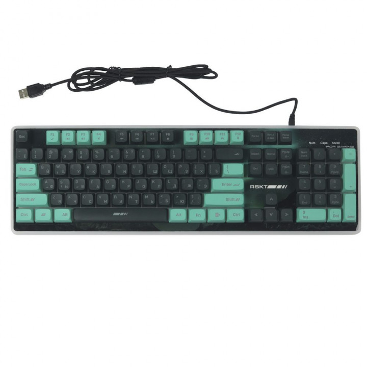 Игровая клавиатура Raskat KG002, мембранная, USB | AFOX.SU