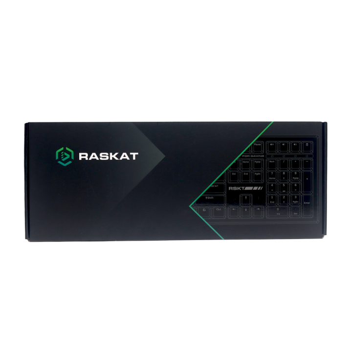 Игровая клавиатура Raskat KM002 UV-Green, механическая | AFOX.SU