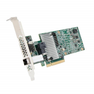 RAID-контроллер Broadcom LSI MegaRAID SAS 9380-4I4E SGL (LSI00439 / 05-25190-02) PCIe 3.0 x8 LP, SAS/SATA 12G, RAID 0,1,5,6,10,5
