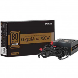 Блок питания Zalman ZM750-GVII 750W, 80Plus Bronze, Ret,