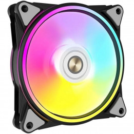 Вентилятор в корпус ALSEYE HALO PRO B-R (rubber screw) FAN 120mm, hydraulic, 800~2100rpm, max 51.87CFM, max 26dBA, ARGB. PWM, Bl