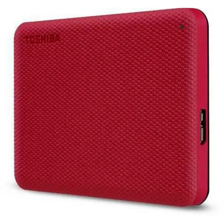 Жесткий диск внешний Toshiba HDTCA40ER3CA/HDTCA40ER3CAU Canvio Advance 4ТБ 2.5" USB 3.0 красный HDTCA40ER3CA
