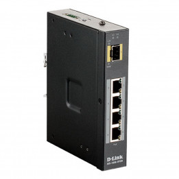 Коммутатор D-Link DIS-100G-5PSW/A1A Промышленный неуправляемый коммутатор с 4 портами 10/100/1000Base-T и 1 портом 1000Base-X SF