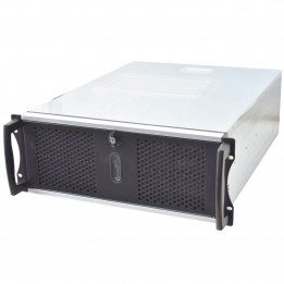 Корпус Chenbro RM41300H12*13729 For Tesla GPU MB 12"x13", 3x5.25"+2x3" +4 Internal 3.5, 120mm FAN, wo PSU, w/ Front Door