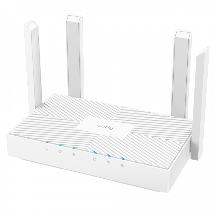 Маршрутизатор CUDY WR1300E AC1200 Gigabit Wi-Fi Router Dual Band, Chipset MediaTek, 3 × 10/100/1000Mbps RJ45 Ports, 4 x 5dBi fix