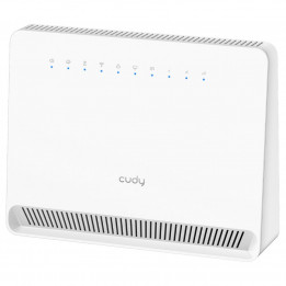 Модем CUDY AC1200 Wi-Fi 4G LTE-Cat4 Router, AC1200 Wi-Fi, build-in 4G LTE modem, 4 10/100M RJ45 Ports, Nano SIM Slot, 300Mbps at