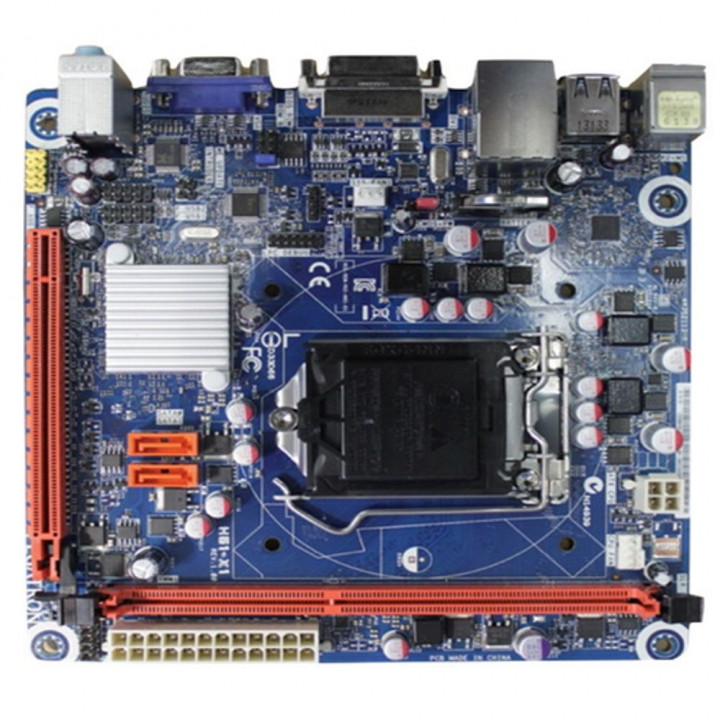 Материнская плата Pegatron H61-X1, S1155, Intel H61, mini-ITX, 1xDDR3­1333 UP 8GB, 1xPCI-Ex16 2.0, 2xSATA2, Giga Lan, 6CH Audio,