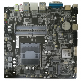 Материнская плата JWIPC JWA320I AM4, AMD A320, 2*SO-DDR4,1*M.2(2230),1*M.2(2242/2280),HDMI,COM,USB3.0, 2*SATA3.0, LVDS(30Pin 2.0