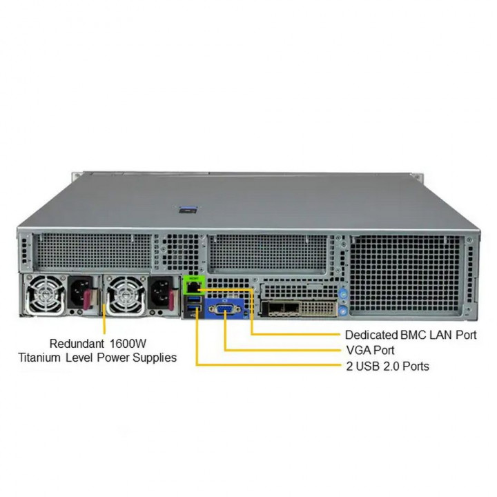 SYS-221H-TN24R: Платформа Rackmount-сервера купить | AFOX.SU