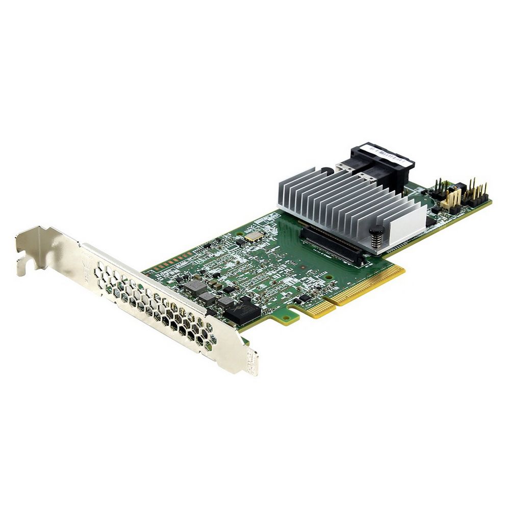 RAID-контроллер Broadcom 9361-8i(2G) SGL (LSI00462 / 05-25420-17 / 03-25420-08А / 03-25420-08B) PCIe 3.0 x8 LP, SAS/S