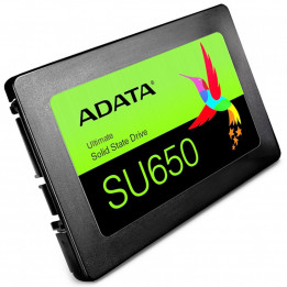 Твердотельный накопитель SSD ADATA SU650 ASU650SS-512GT-R 512GB 2.5" Client SATA 6Gb/s, 520/450, IOPS 40/75K, MTBF 2M, 3D NAND, 