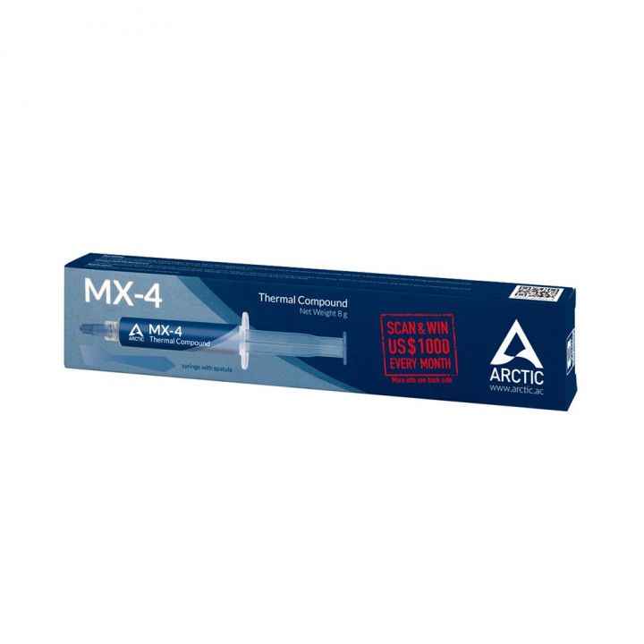 Термопаста Arctic Cooling MX-4, 8 г, со шпателем | AFOX.SU