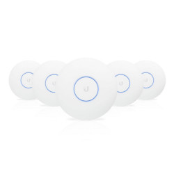 Точка доступа Wi-Fi Ubiquiti UniFi AP AC Pro (5-pack) |UAP-AC-PRO-5| Ubiquiti точка доступа, 2.4/5 ГГц, 3x3 MIMO, до 1300+450
