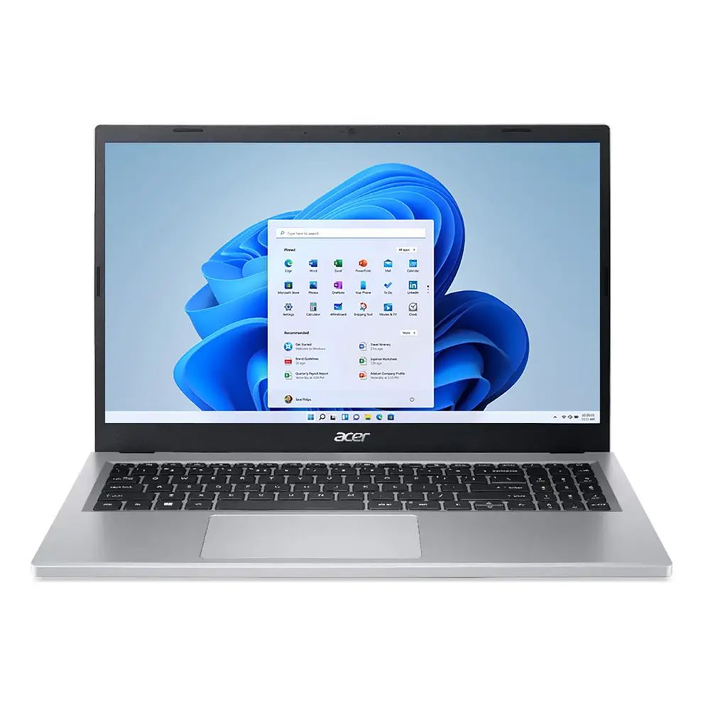 Bad Pack Ноутбук Acer Extensa 15EX215-33 Intel N100/8Gb/SSD256Gb/15.6"/FHD/1920x1080/IPS/NoOS/Silver (NX.EH6CD.0090)