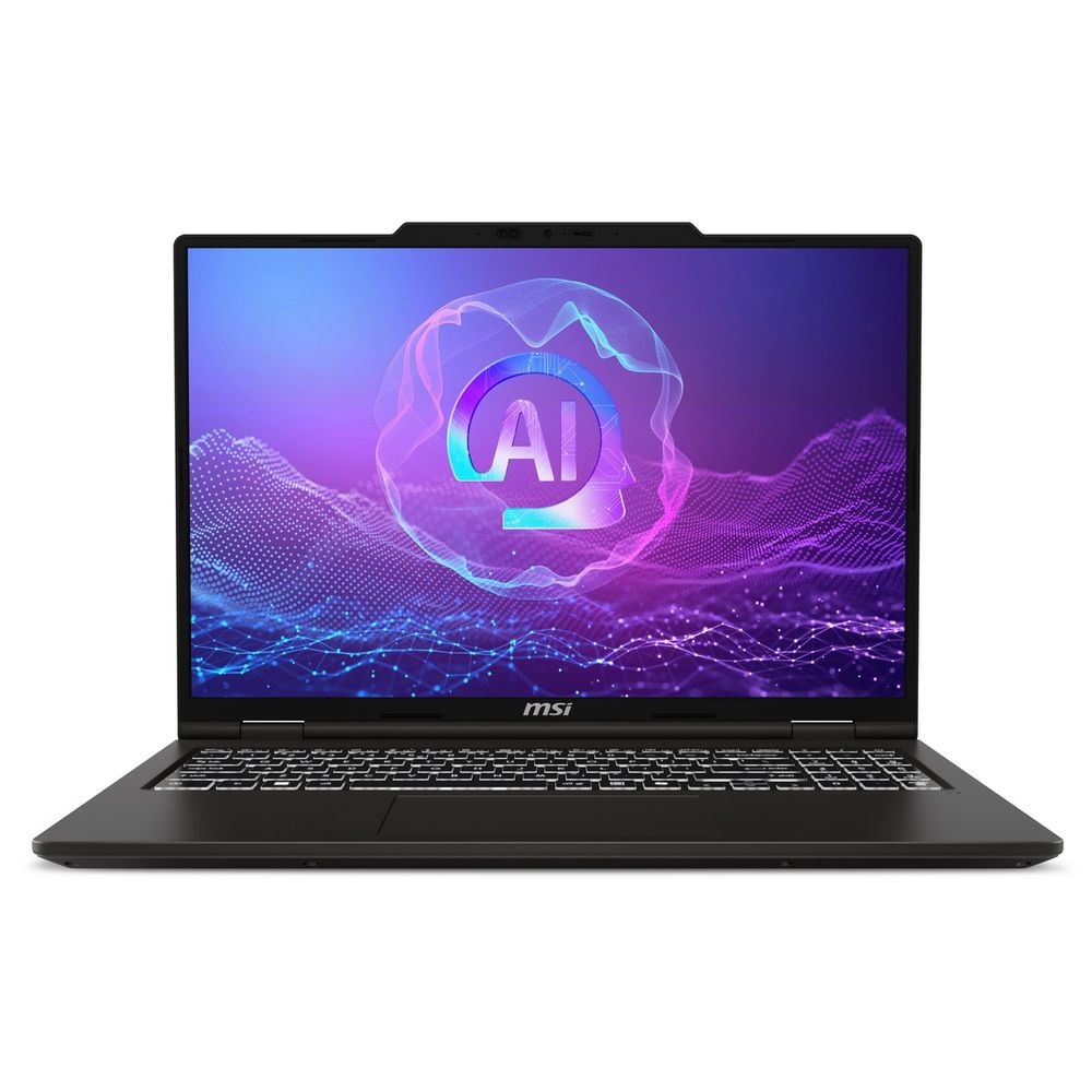 Ноутбук MSI Venture A16 AI+ A3HMG-026XRU AMD Ryzen AI 7 350/16Gb/SSD1Tb/16"/OLED/QWXGA/2048x1280/120Hz/NoOS/Solid Gray (9