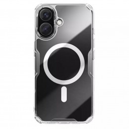 Чехол Nature TPU Pro Magnetic Case, White, (iPhone16 Plus)