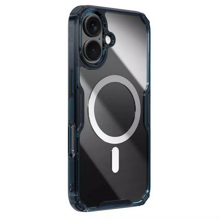 Чехол Nature TPU Pro Magnetic Case, Blue, (iPhone16 Plus)