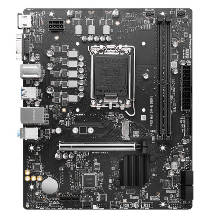 MSI PRO H610M-E DDR4 Материнская плата | AFOX.SU