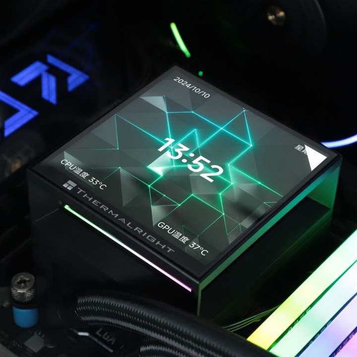 Thermalright Hyper Vision 360 ARGB BLACK Жидкостная | AFOX.SU