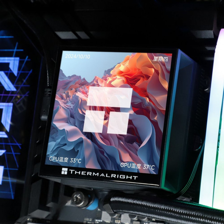 Thermalright Hyper Vision 360 ARGB BLACK Жидкостная | AFOX.SU