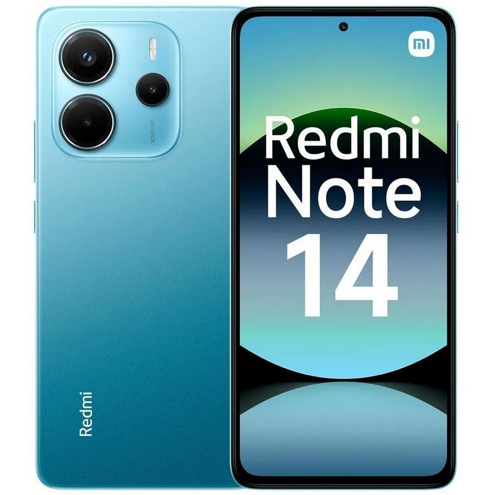 Смартфон Redmi Note 14 8+256Gb голубой (MZB0J00RU)
