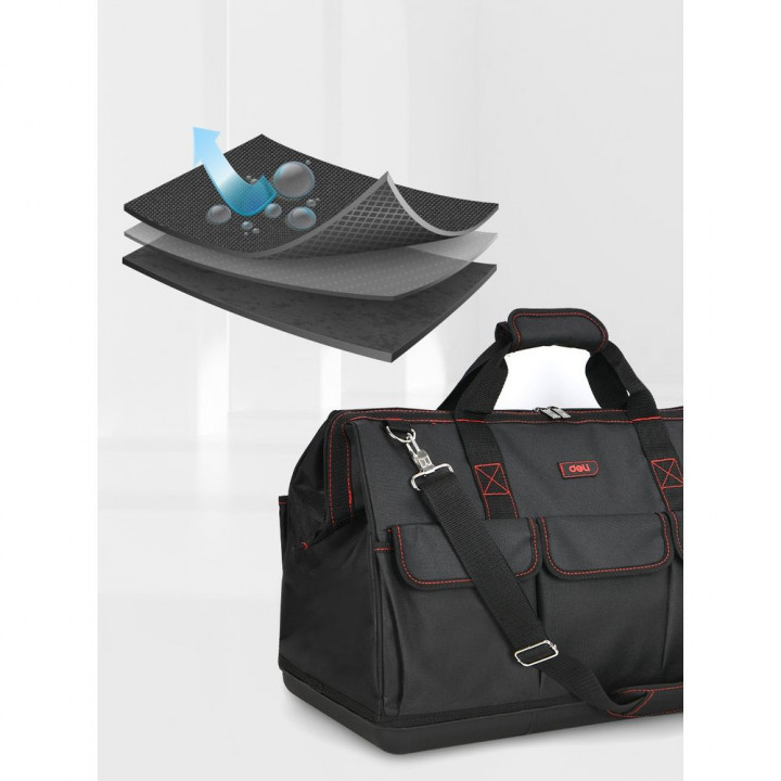 Сумка для инструментов Deli DL430906 "Black Edition"