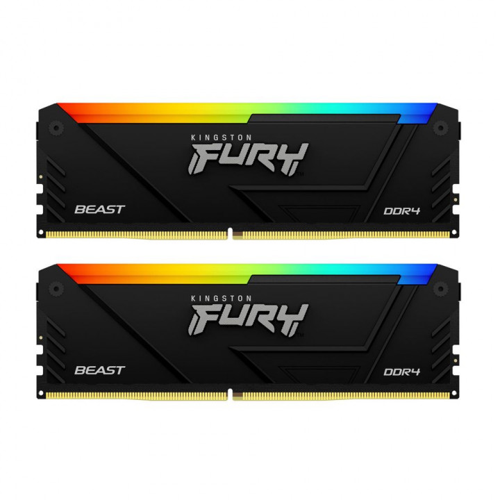 Kingston FURY Beast RGB 32 ГБ (2×16) DDR4 3200 | AFOX.SU