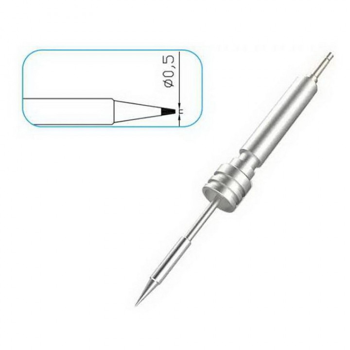 Жало Atten T950-0.5I конусное 0,5 мм, для SMD, 24 В | AFOX.SU
