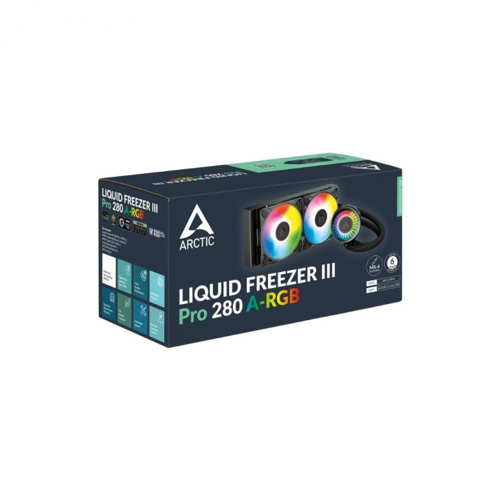 СЖО Arctic Liquid Freezer III Pro 280 A-RGB, 280 мм | AFOX.SU
