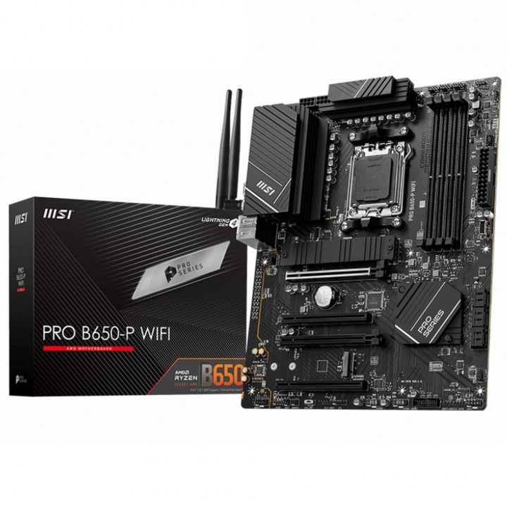 Материнская плата MSI PRO B650-P WIFI, AM5, Wi-Fi 6 | AFOX.SU