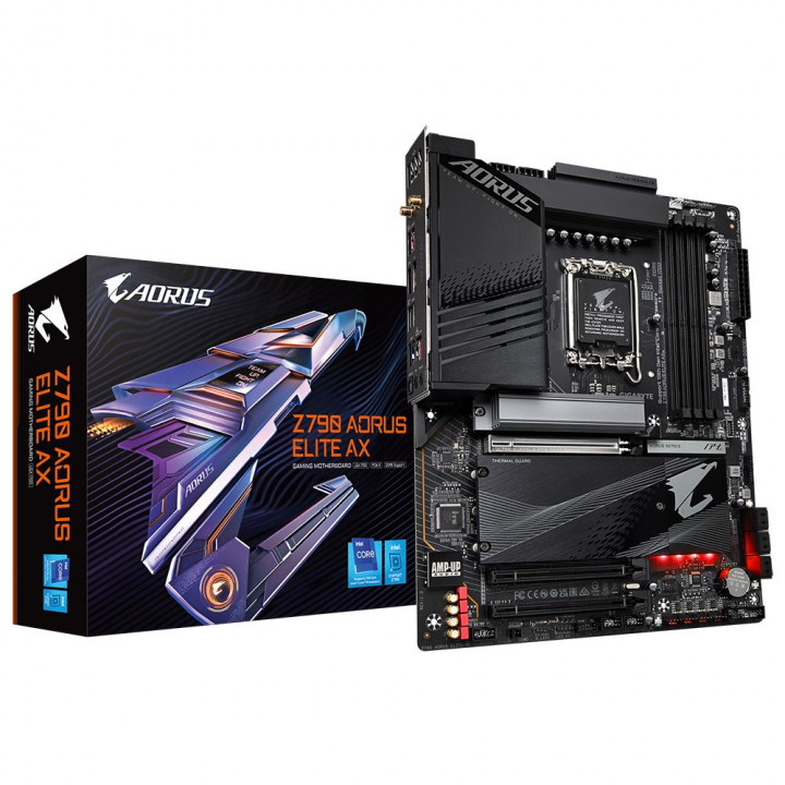 Материнская плата Gigabyte Z790 AORUS ELITE AX, Wi-Fi | AFOX.SU