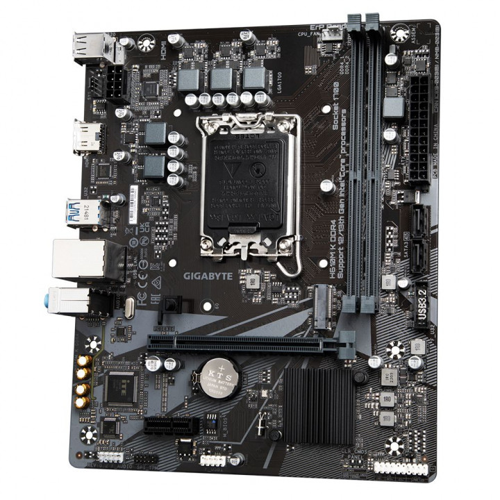Материнская плата Gigabyte H610M K DDR4, LGA1700 | AFOX.SU