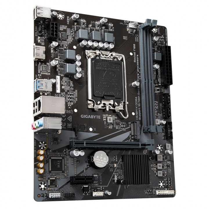 Материнская плата Gigabyte H610M K DDR4, LGA1700 | AFOX.SU
