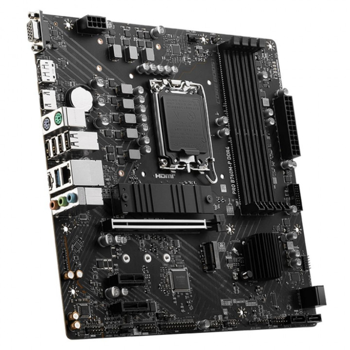 Материнская плата MSI PRO B760M-P DDR4, mATX, 4 слота | AFOX.SU