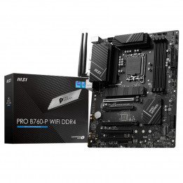 Материнская плата MSI PRO B760-P WIFI DDR4, ATX, Wi-Fi | AFOX.SU
