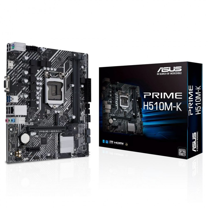 Материнская плата ASUS PRIME H510M-K R2.0, LGA1200 | AFOX.SU