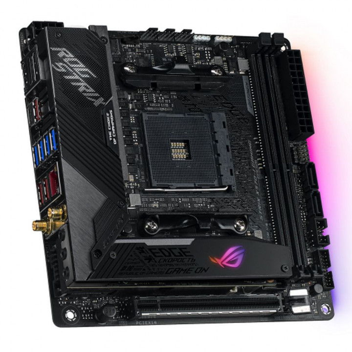 Плата ASUS ROG STRIX X570-I GAMING, AM4, mini-ITX, X570 | AFOX.SU