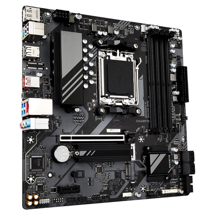 Плата Gigabyte B650M K, AM5, 2× M.2, 2.5G LAN | AFOX.SU