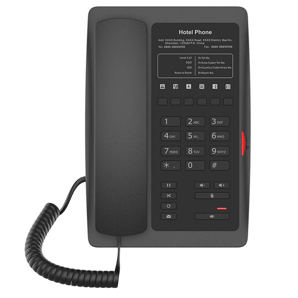 Телефон IP Fanvil H3W черный | AFOX.SU
