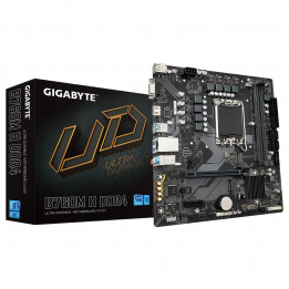 Материнская плата Gigabyte B760M H DDR4, LGA1700, mATX | AFOX.SU