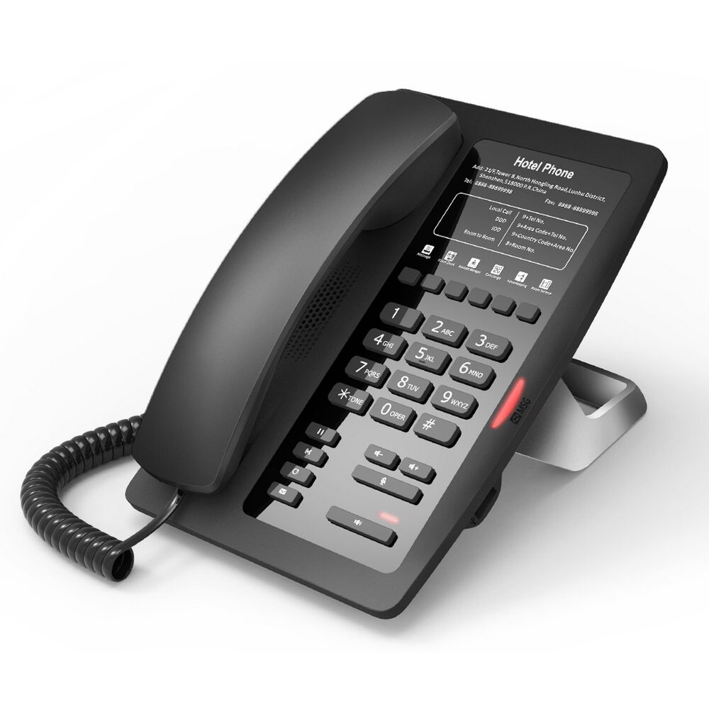 Телефон IP Fanvil H3W черный | AFOX.SU